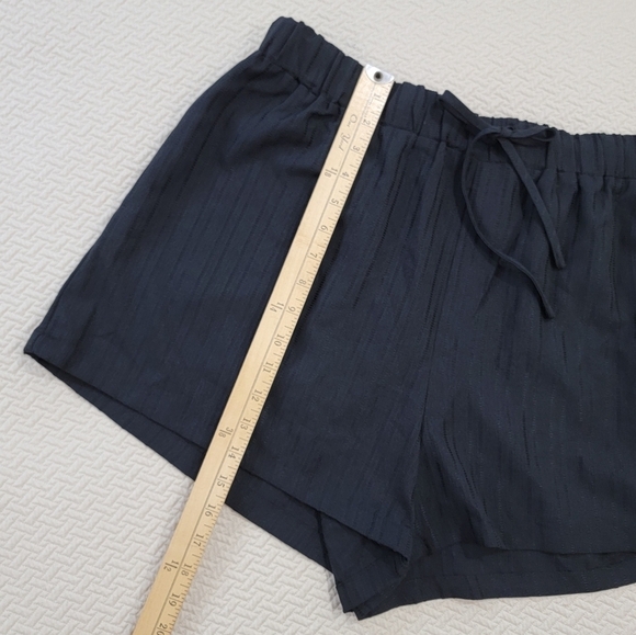 Shein Curve Black Shorts Drawstring Waist Size 2X - Picture 7 of 16